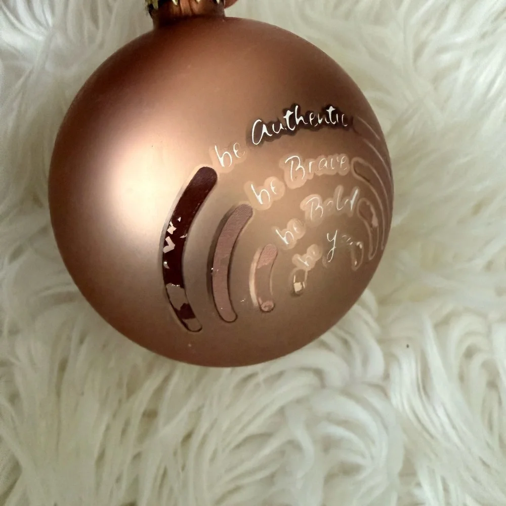 Christian Siriano New York Glass Ornament Set – Set of 4